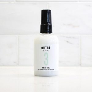 Front of Bottle - Outre 8-in-1 - CBD Leave-In Conditioner