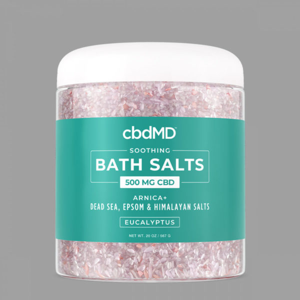 cbdMD Bath Salt – Muscle Eucalyptus