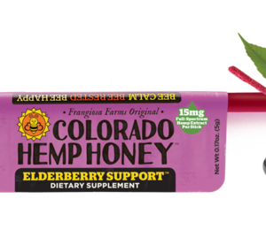 Colorado Hemp Honey Elderberry Support Stick