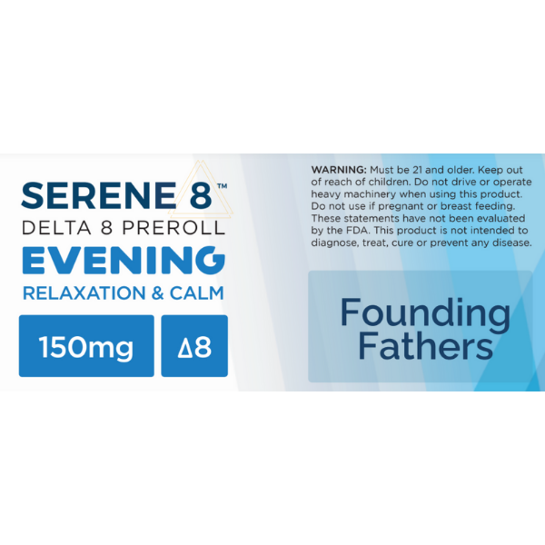 Serene 8 Founding Father 150mg