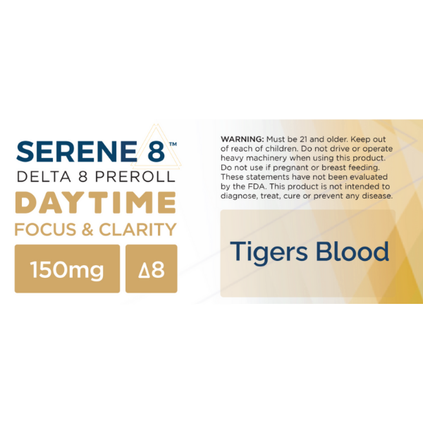 Serene 8 Tigers Blood 150mg